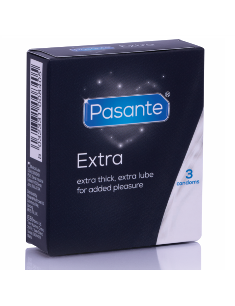 PASANTE EXTRA PRESERVATIVO EXTRA GRUESOS 3 UNIDADES