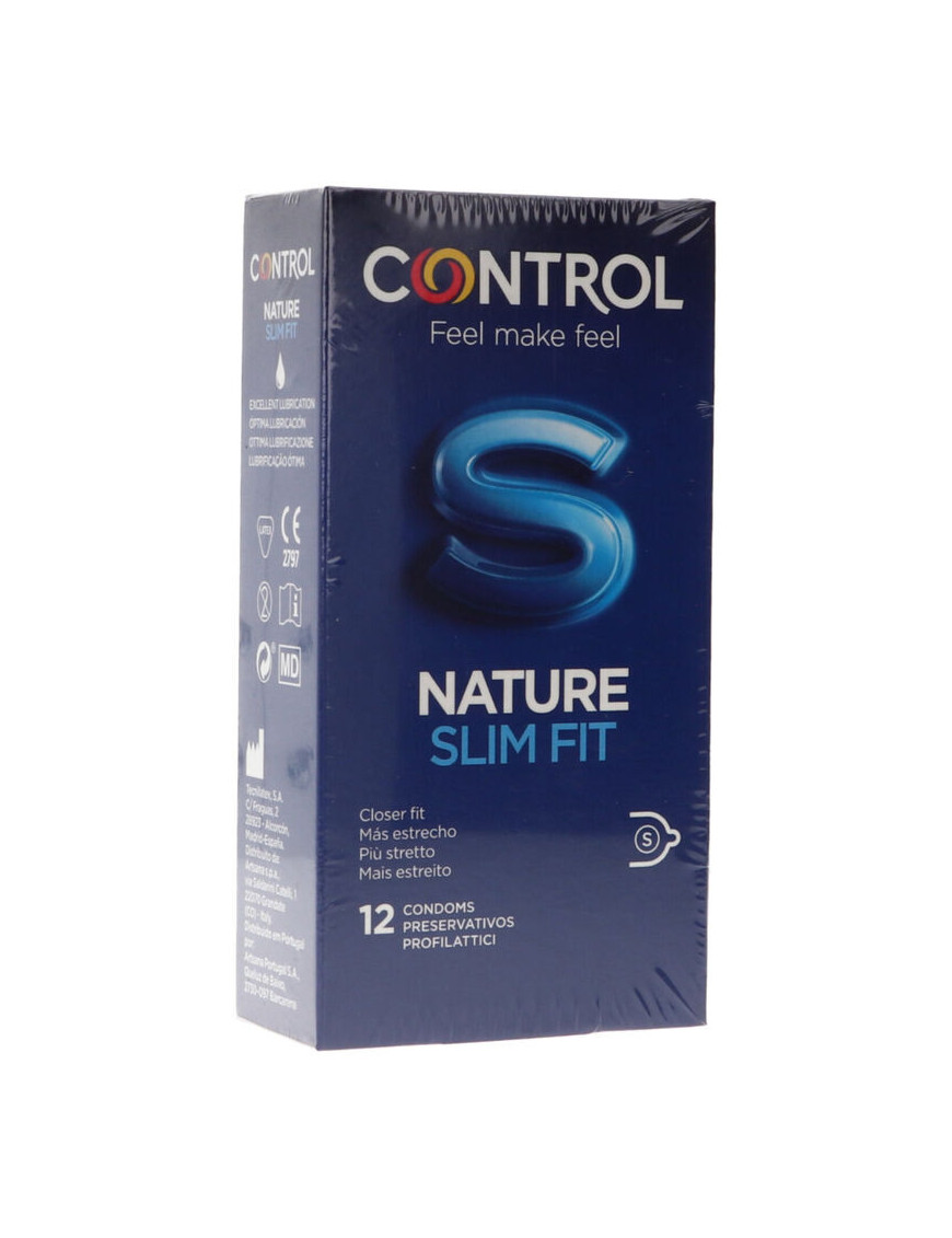 CONTROL NATURE SLIM FIT 12 UNIDADES