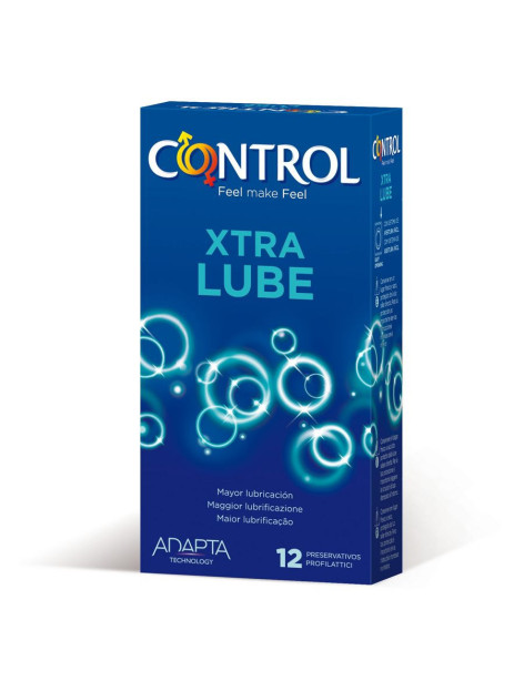 CONTROL EXTRA LUBE PRESERVATIVOS 12 UNIDADES