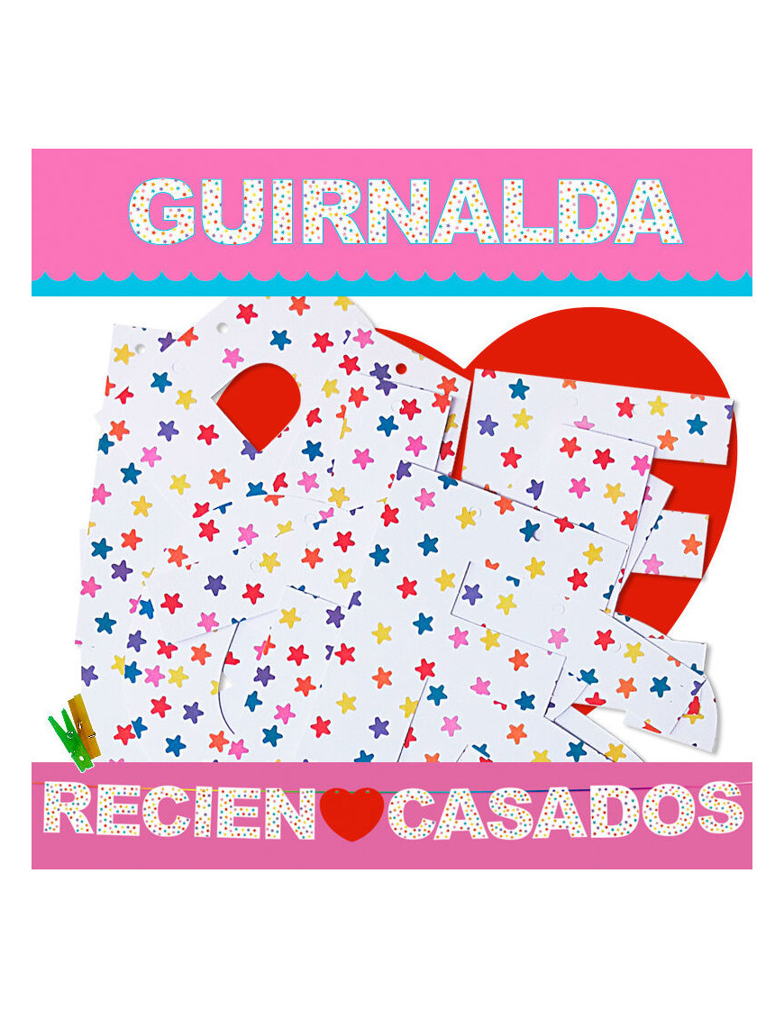 GUIRNALDA RECIEN CASADOS