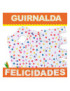 GUIRNALDA FELICIDADES (CARTULINA 220gr)