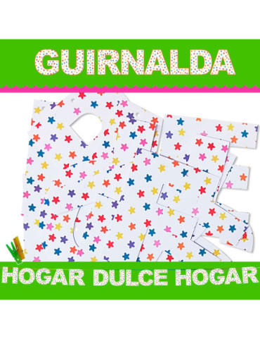 GUIRNALDA HOGAR DULCE HOGAR...