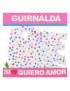 GUIRNALDA SI QUIERO AMOR (CARTULINA 220gr)