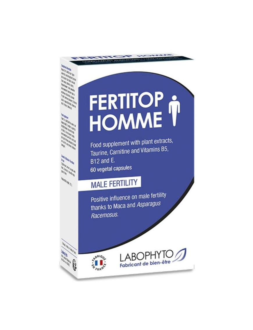 FERTITOP MEN COMPLEMENTO ALIMENTICIO FERTILIDAD HOMBRE 60 CAPS