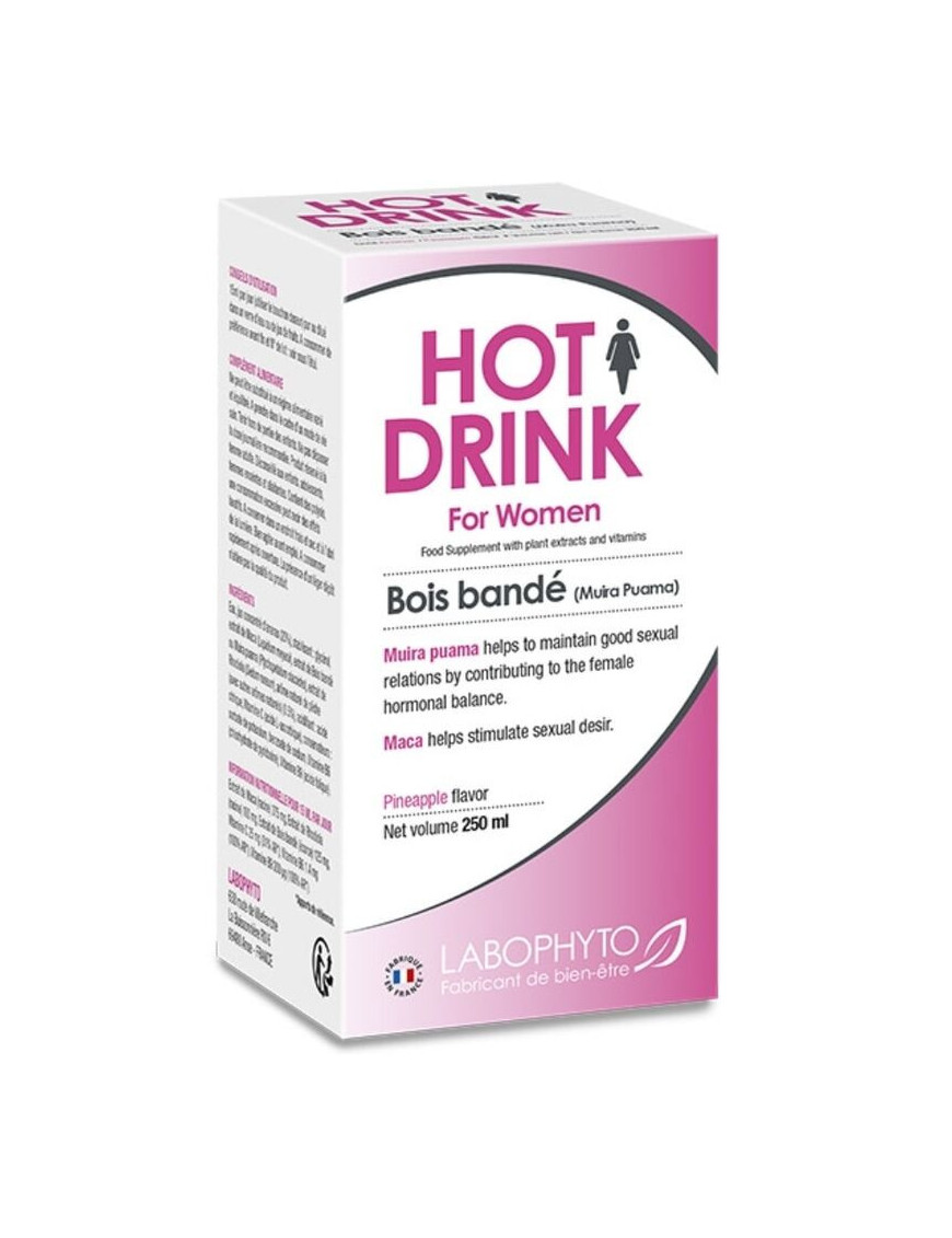 HOT DRINK FOR WOMEN COMPLEMENTO ALIMENTICIO ENERGIA SEXUAL 250 ML