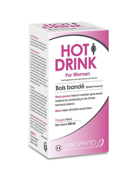 HOT DRINK FOR WOMEN COMPLEMENTO ALIMENTICIO ENERGIA SEXUAL 250 ML