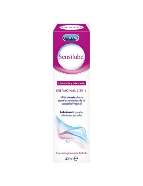 DUREX SENSILUBE GEL HIDRATANTE Y LUBRICANTE 40 ML