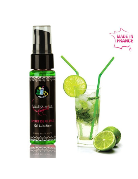 VOULEZ-VOUS GEL LUBRICANTE BASE AGUA - MOJITO - 35 ML