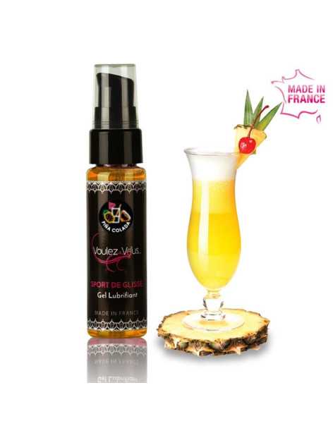 VOULEZ-VOUS GEL LUBRICANTE BASE AGUA - PIÑA COLADA - 35 ML