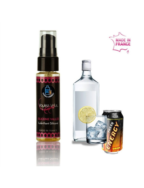 VOULEZ-VOUS LUBRICANTE SILICONA - VODKA CON RED BULL 35 ML