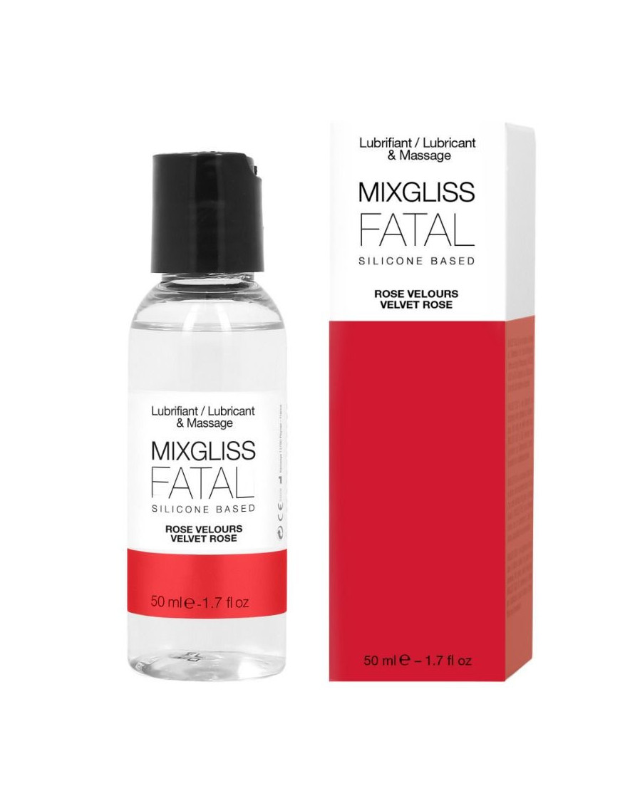 MIXGLISS FATAL LUBRICANTE SILICONA ROSAS 50 ML