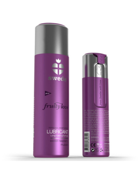 SWEDE FRUITY LOVE LUBRICANTE FRAMBUESAS Y ACELGA ROJA 100 ML