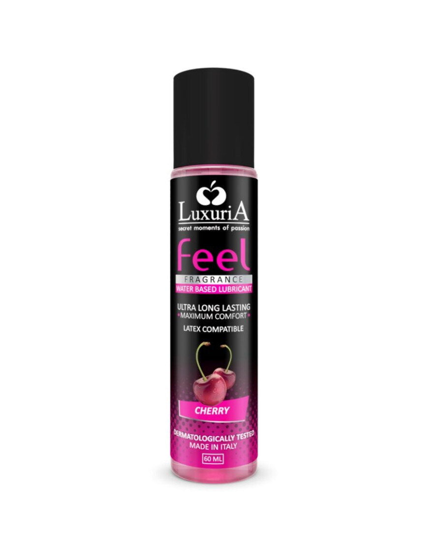 LUXURIA FEEL LUBRICANTE BASE AGUA CEREZA 60 ML