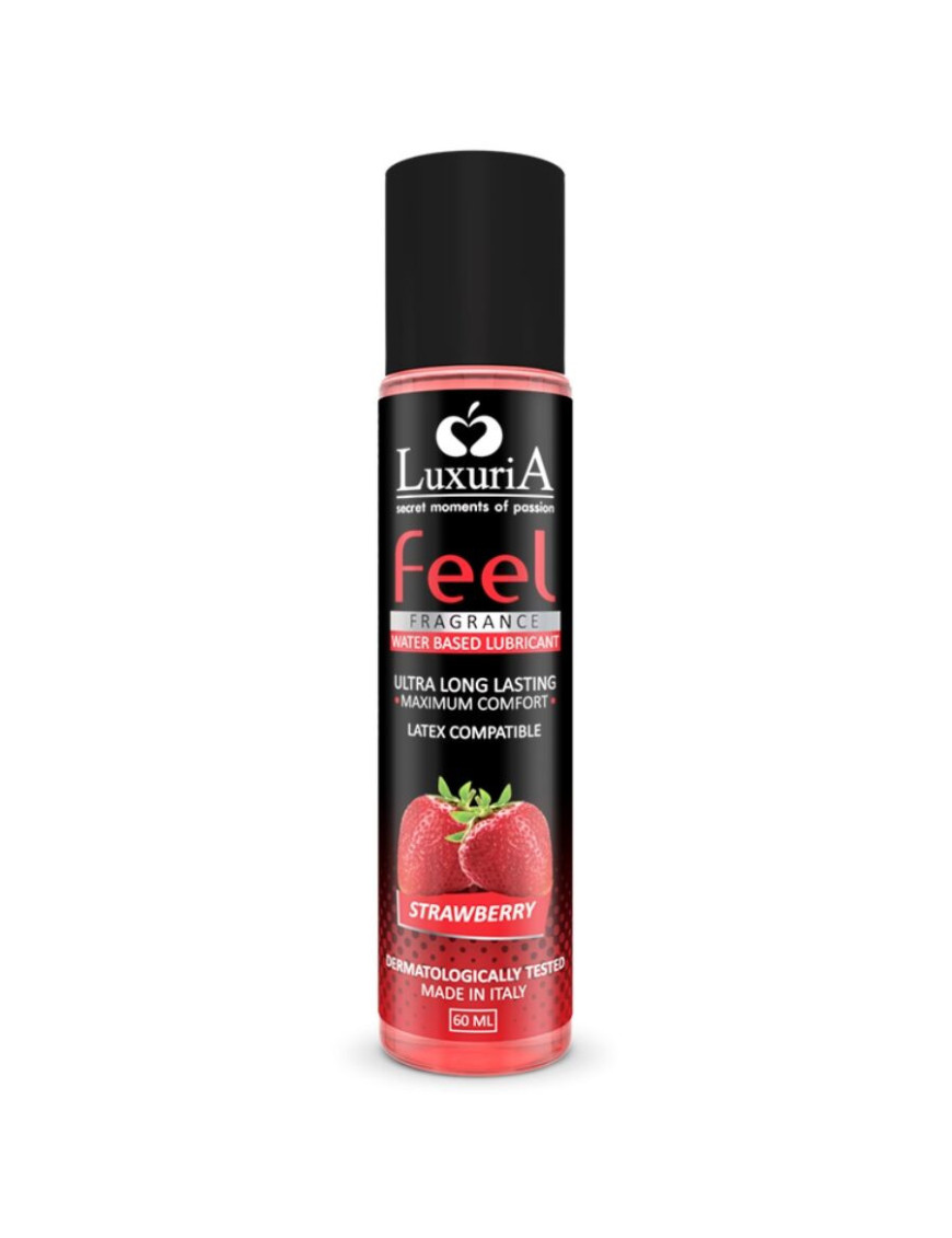 LUXURIA FEEL LUBRICANTE BASE AGUA FRESA 60 ML