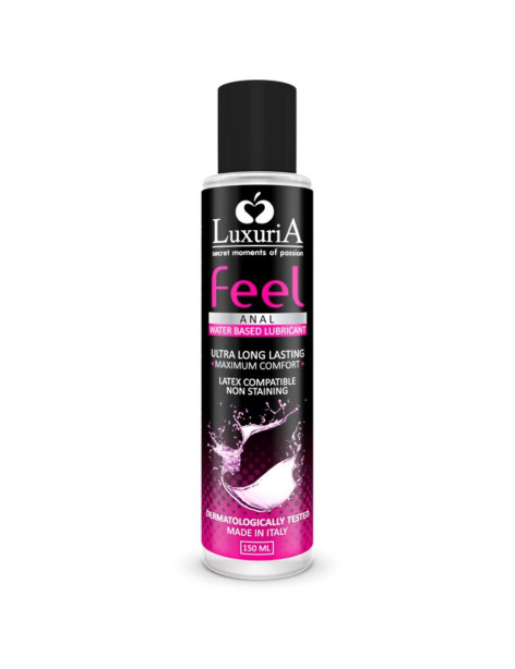 LUXURIA FEEL LUBRICANTE BASE AGUA ANAL 150 ML