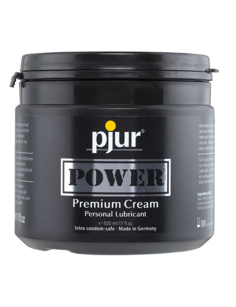 PJUR POWER PREMIUM CREAM PERSONAL LUBRICANT 500 ML