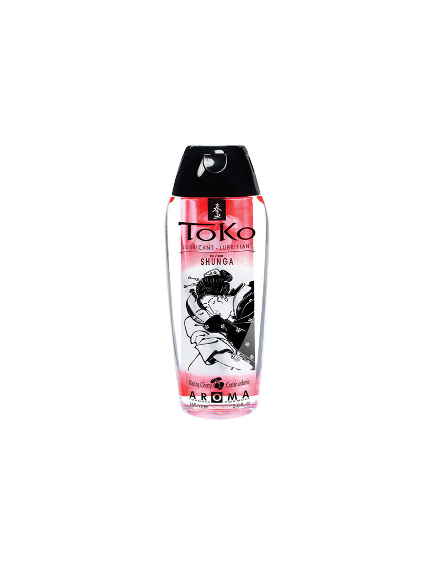 SHUNGA TOKO AROMA LUBRICANTE CEREZA ARDIENTE.