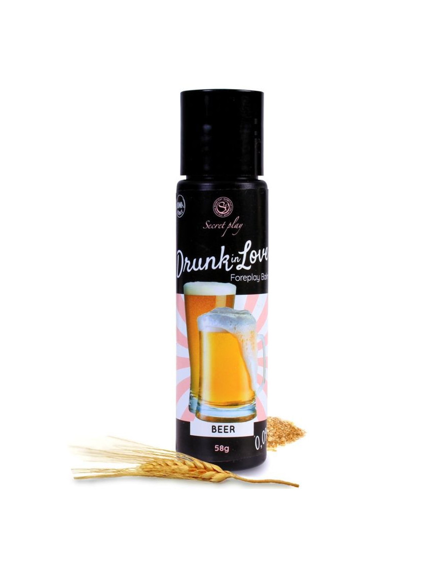 SECRETPLAY LUBRICANTE DRUN IN LOVE CERVEZA 60 ML