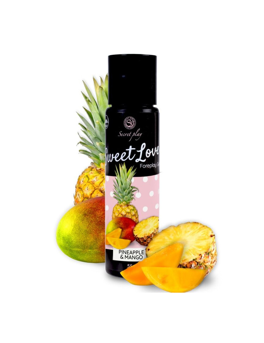 SECRETPLAY MANGO & PINEAPPLE GEL - SWEET LOVE 60 ML