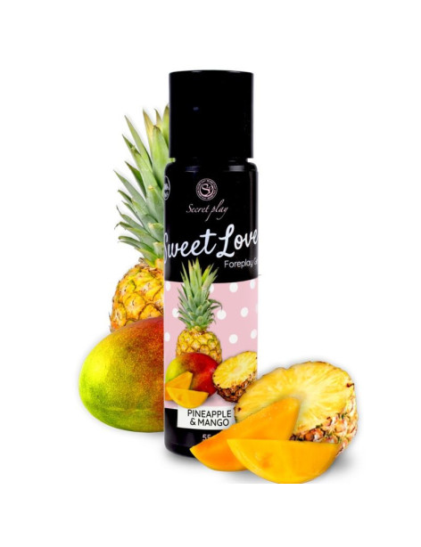 SECRETPLAY MANGO & PINEAPPLE GEL - SWEET LOVE 60 ML