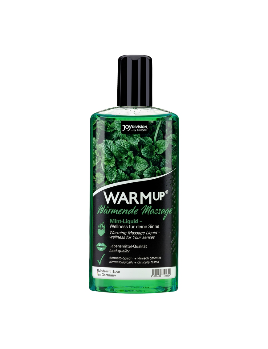 JOYDIVISION WARMUP GEL MASAJE EFECTO CALOR - MENTA 150 ML