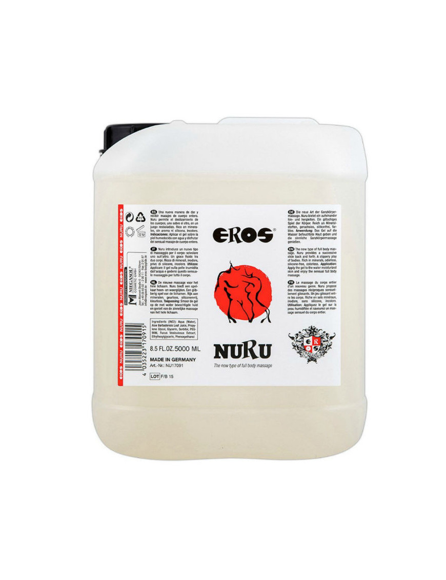 EROS NURU ACEITE MASAJE RICO EN MINERALES 5000ML