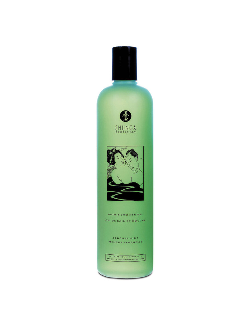 SHUNGA GEL DE DUCHA Y BAÑO MENTA SENSUAL.