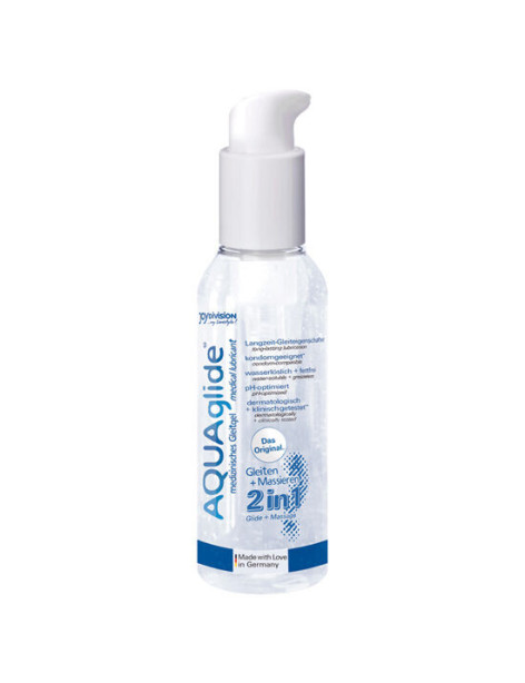 AQUAGLIDE 2 EN 1 LUBRICANTE + MASAJE 125 ML