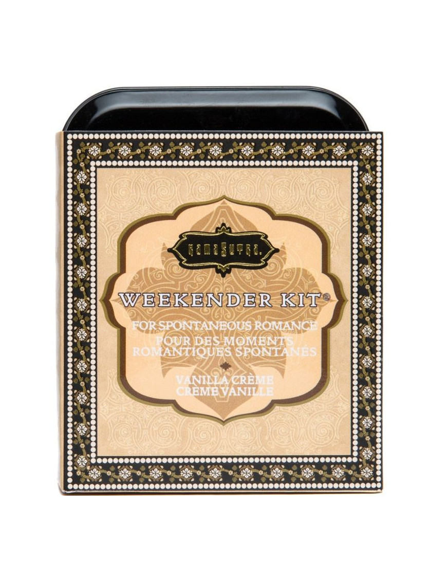 KAMASUTRA WEEKENDER TIN KIT VANILLA CREAM VAINILLA