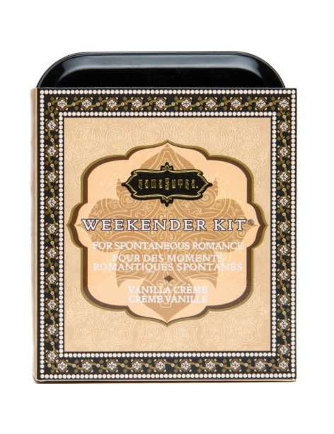 KAMASUTRA WEEKENDER TIN KIT VANILLA CREAM VAINILLA