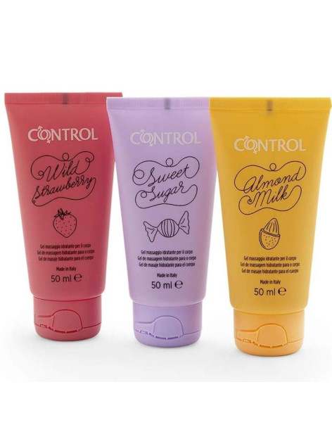 CONTROL GEL MASAJE 3 UNIDADES 50 ML