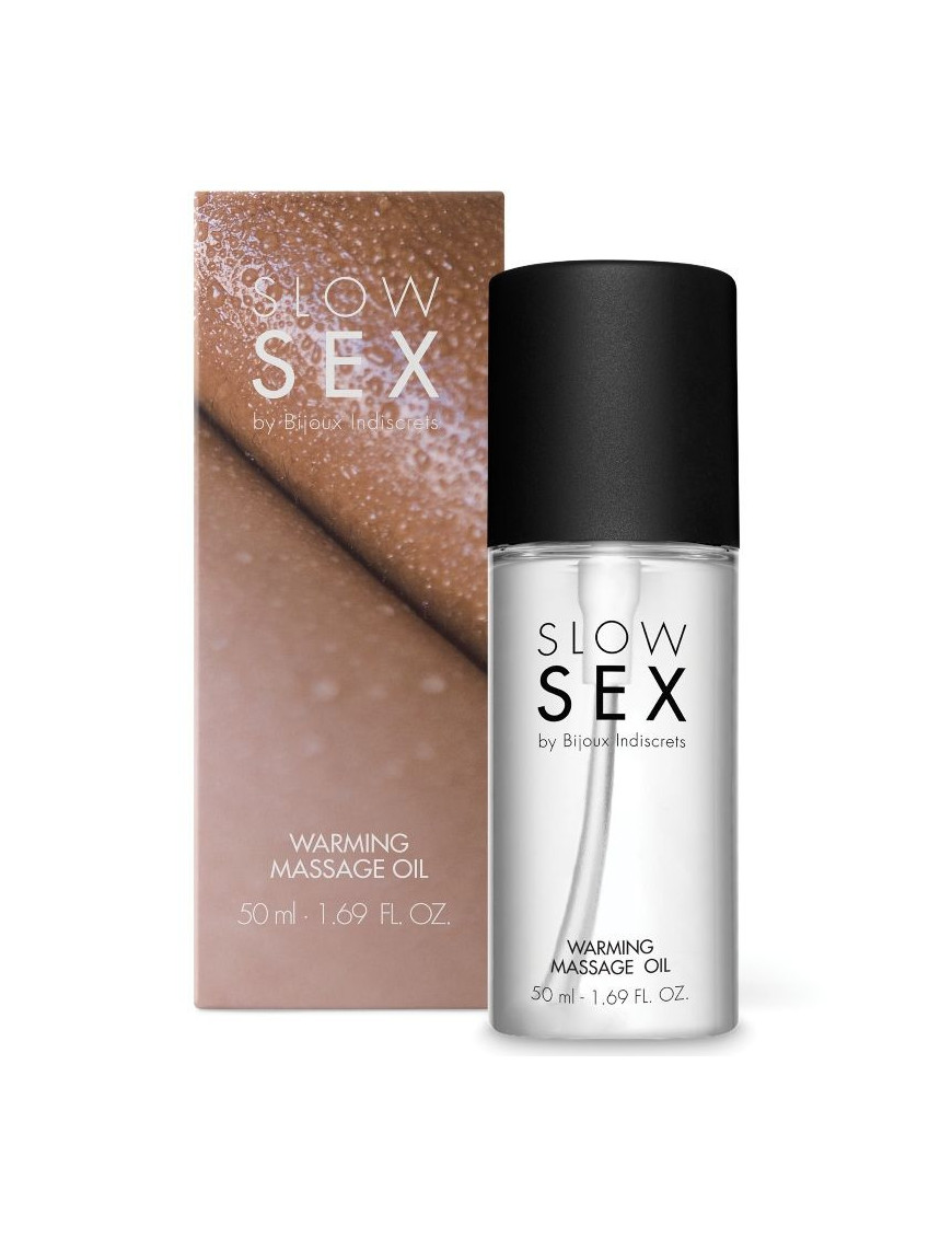 BIJOUX SLOW SEX ACEITE MASAJE EFECTO CALOR 50 ML