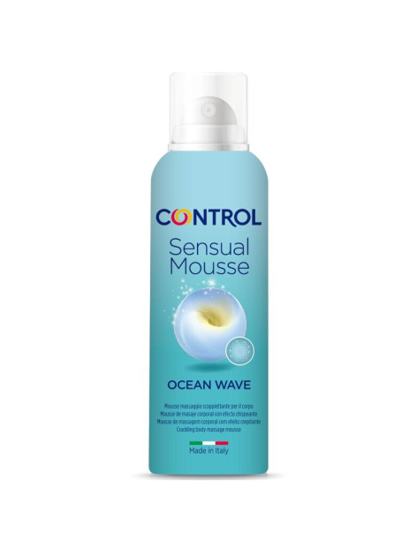 CONTROL CREMA MASAJE MOUSSE SENSUAL WAVE 125 ML