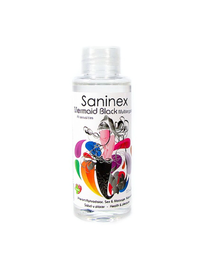 SANINEX ACEITE MASAJE BLACK MERMAID 100 ML