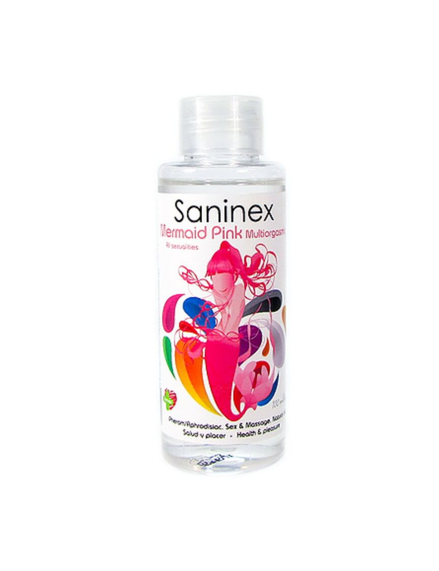 SANINEX ACEITE MASAJE PINK MERMAID 100 ML