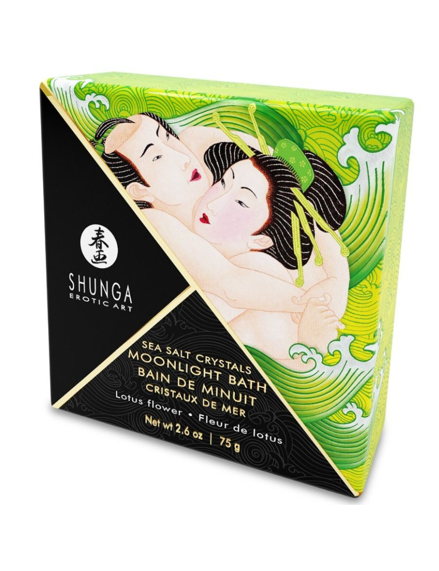 SHUNGA SALES DE BAÑO AROMATIZADAS LOTUS 75GR