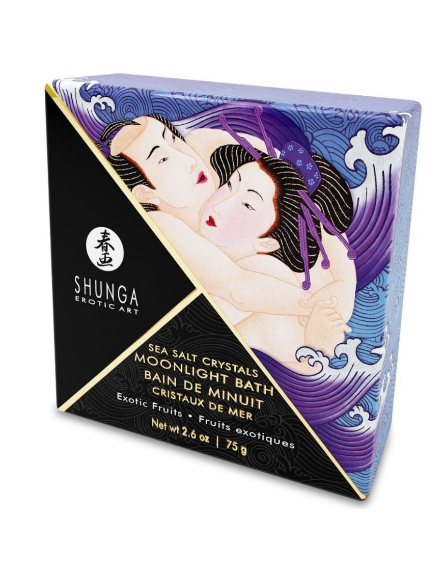 SHUNGA SALES DE BAÑO AROMATIZADAS EXOTIC PURPLE 75GR