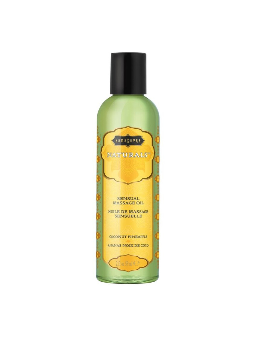 KAMASUTRA ACEITE DE MASAJE NATURAL COCO Y PIÑA 59 ML