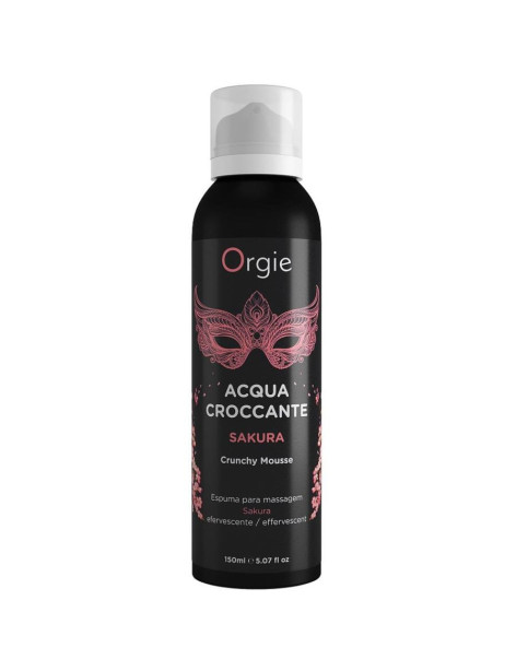 ORGIE CREMA DE MASAJE EFERVESCENTE AROMA SAKURA 150 ML