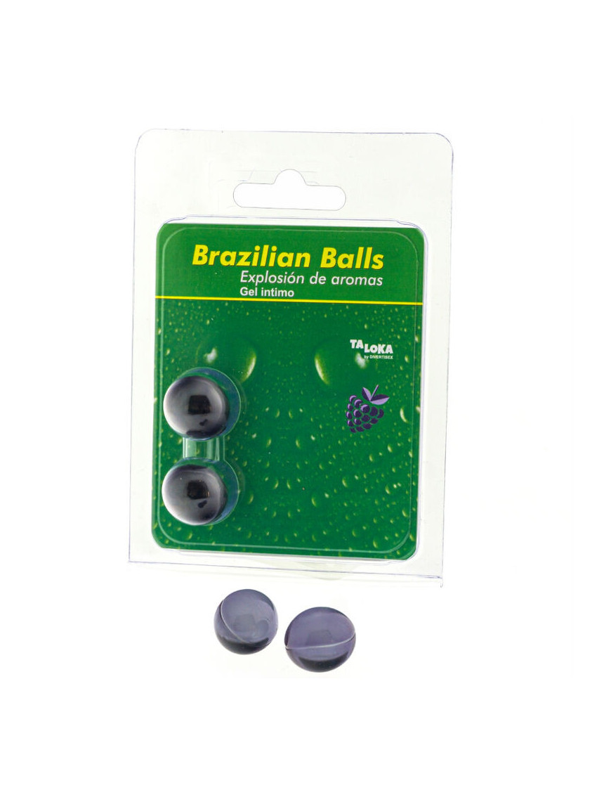 TALOKA - BRAZILIAN BALLS GEL ÍNTIMO FRUTAS DEL BOSQUE 2 BOLAS