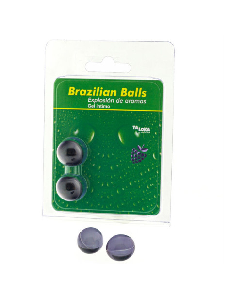 TALOKA - BRAZILIAN BALLS GEL ÍNTIMO FRUTAS DEL BOSQUE 2 BOLAS