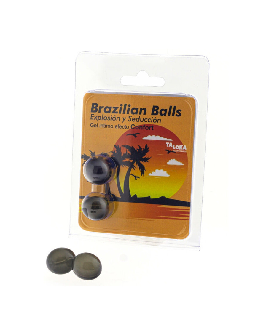 TALOKA - BRAZILIAN BALLS GEL EXCITANTE EFECTO CONFORT 2 BOLAS