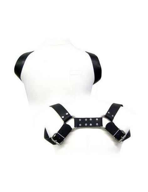 LEATHER BODY HOLSTER HARNESS