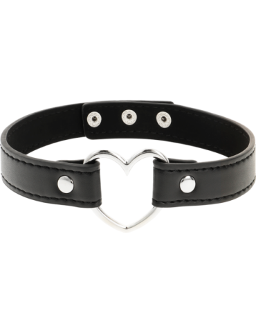 COQUETTE CHIC DESIRE COLLAR CUERO VEGANO ACCESORIO WOMAN CORAZÓN