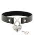 COQUETTE CHIC DESIRE COLLAR CUERO VEGANO ACCESORIO CORAZÓN CON LLAVE