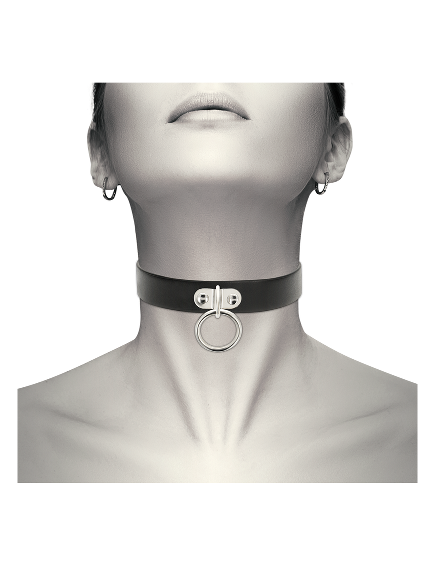 COQUETTE CHIC DESIRE COLLAR CUERO VEGANO ACCESORIO WOMAN FETISH