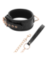 BEGME BLACK EDITION COLLAR CUERO VEGANO CON FORRO DE NOPRENO