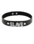 COQUETTE CHIC DESIRE CHOKER CUERO VEGANO - SLAVE