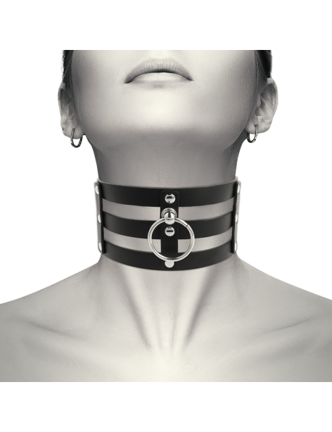 COQUETTE CHIC DESIRE CHOKER CUERO VEGANO ESTILO FETISH