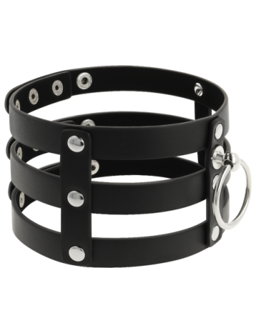 COQUETTE CHIC DESIRE CHOKER CUERO VEGANO ESTILO FETISH